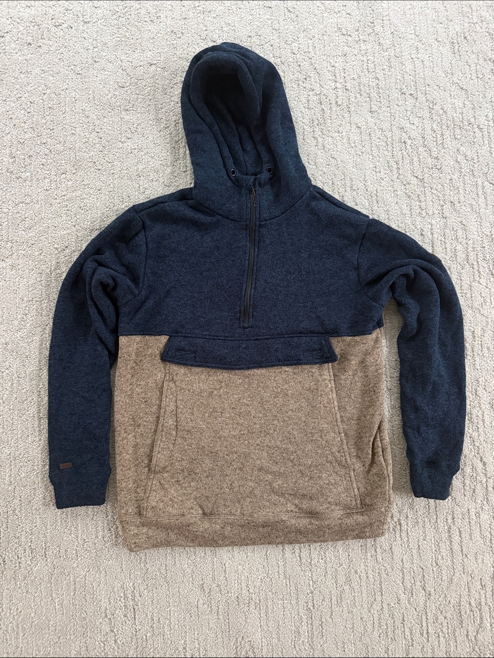 Men’s Billabong Boundary Quarter-Zip Hoodie (Adventure Division) Size Large